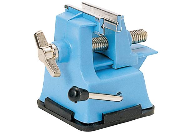 YOSOO outil à main Mini étau à main en acier pulvérisé bleu multi-usages  petites pinces fournitures d'outils de matériel (50